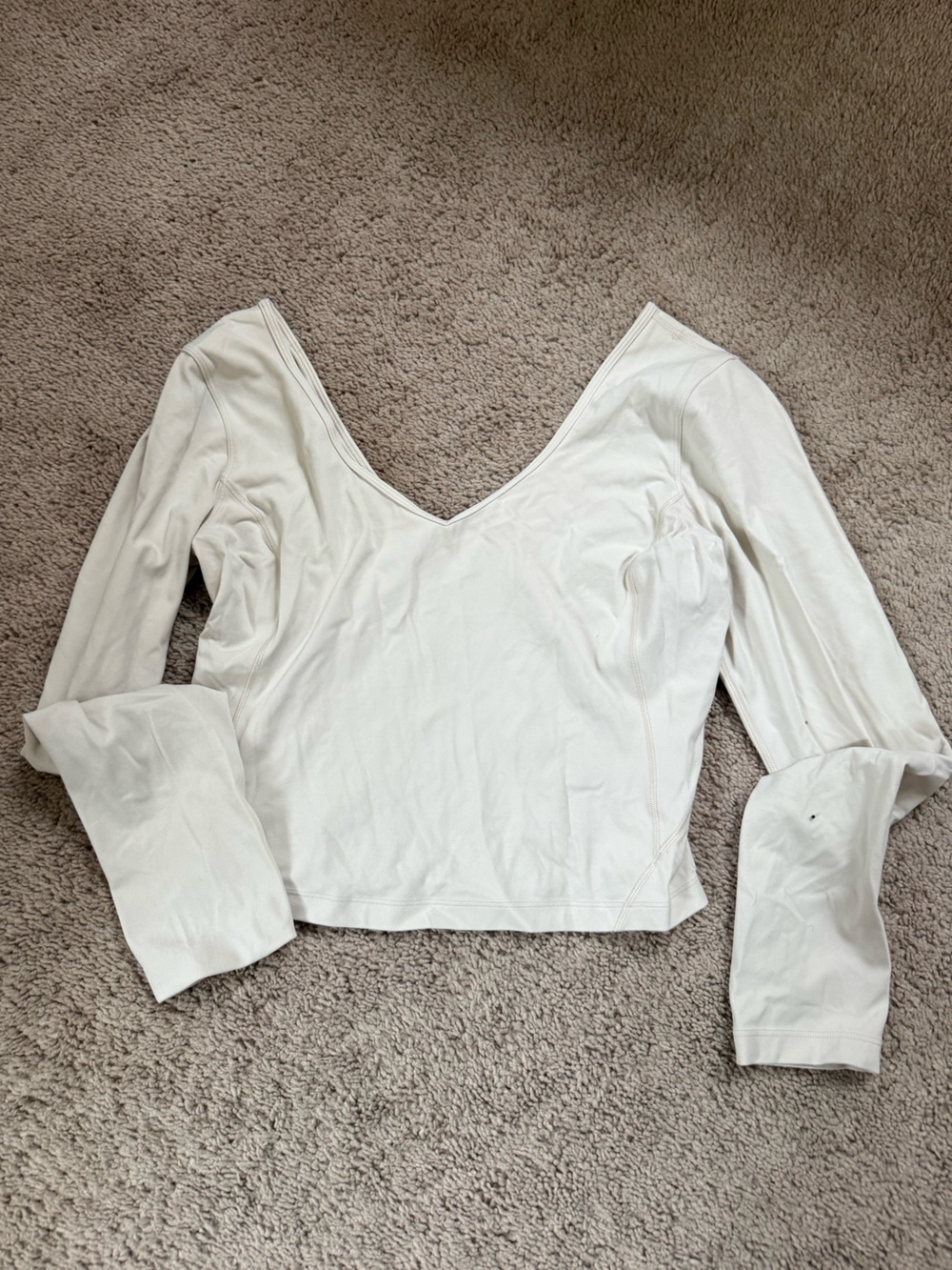 Align V neck long sleeve